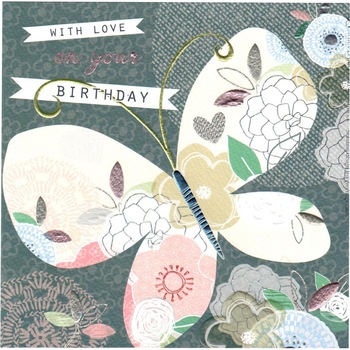 Felicitare - With love on your birthday